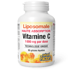 Natural Factors Liposomal Vitamin C, 1000 мг, 90 капсул