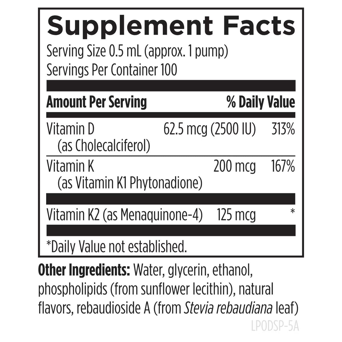 Designs for Health Liposomal D Supreme - 1.6 жидких унций (50 мл)