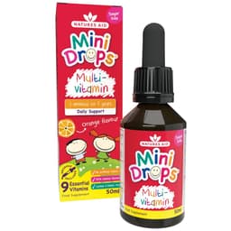 Natures Aid - Мультивитамины Mini Drops для младенцев и детей от 3 месяцев, 50 мл