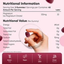 WeightWorld - Magnesium Gummies, 125 мг, 90 шт