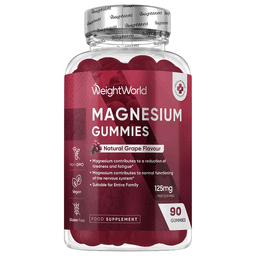 WeightWorld - Magnesium Gummies, 125 мг, 90 шт