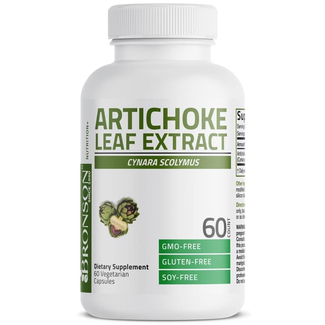 Bronson - Artichoke Leaf Extract , 60 капсул