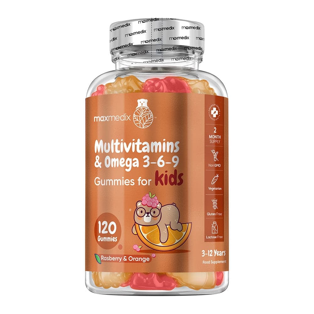WeightWorld - Детские мультивитамины с добавлением Омега 3-6-9, 120 жевательных конфет
