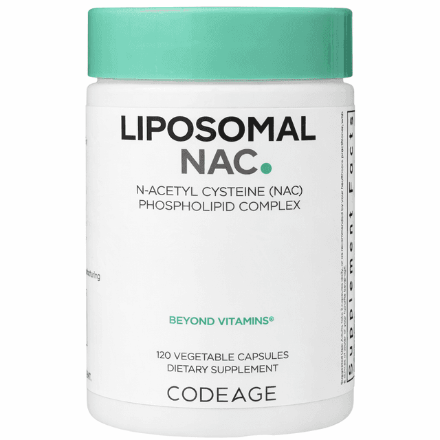 Codeage, Liposomal NAC, 120 растительных капсул (450 мг в 1 капсуле)
