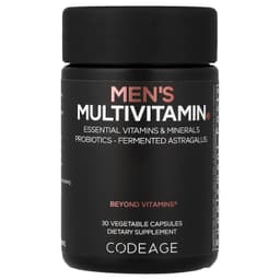 Codeage, мультивитамины для мужчин, 30 растительных капсул