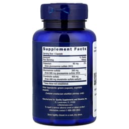 Life Extension, капсулы с глюкозамином и хондроитином, 90 капсул