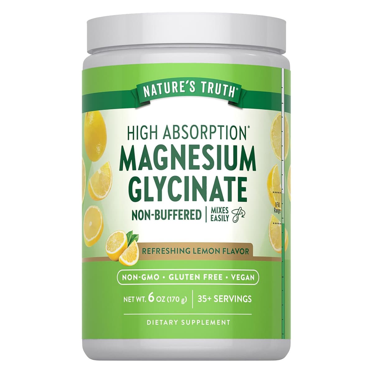 Nature's Truth Magnesium Glycinate Powder | 6 oz