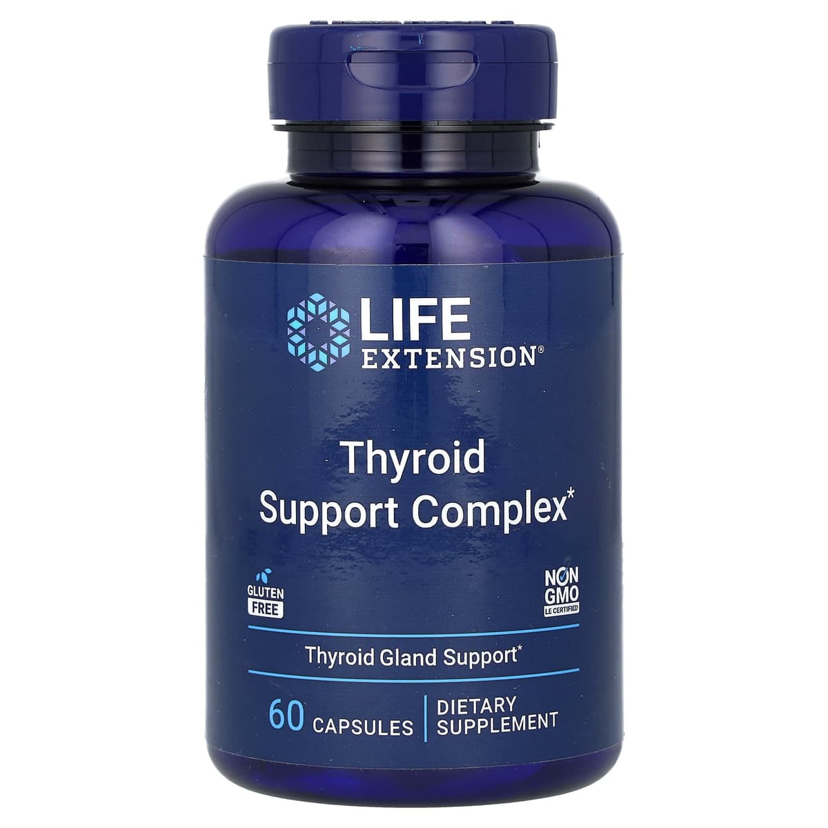 Life Extension, Thyroid Support - комплекс для поддержки здоровья щитовидной железы, 60 капсул