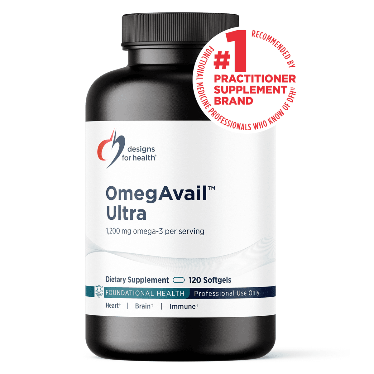 Design for health - OmegAvail Ultra (Омега 3), 120 капсул