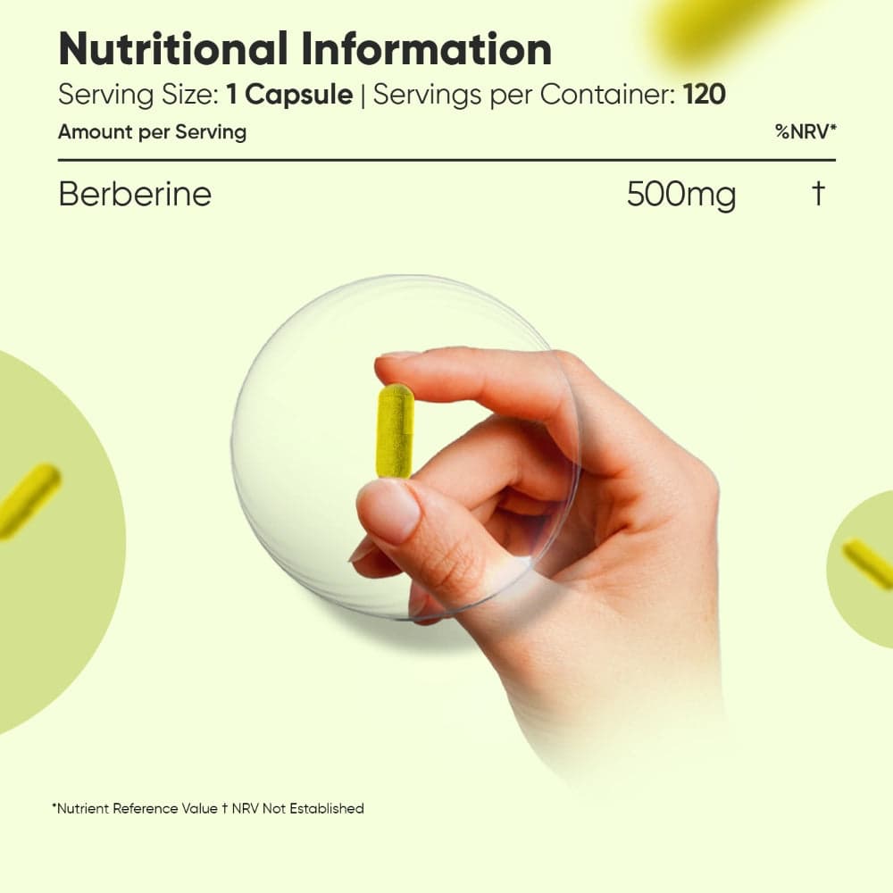 WeightWorld Berberin, 500 мг, 120 капсул