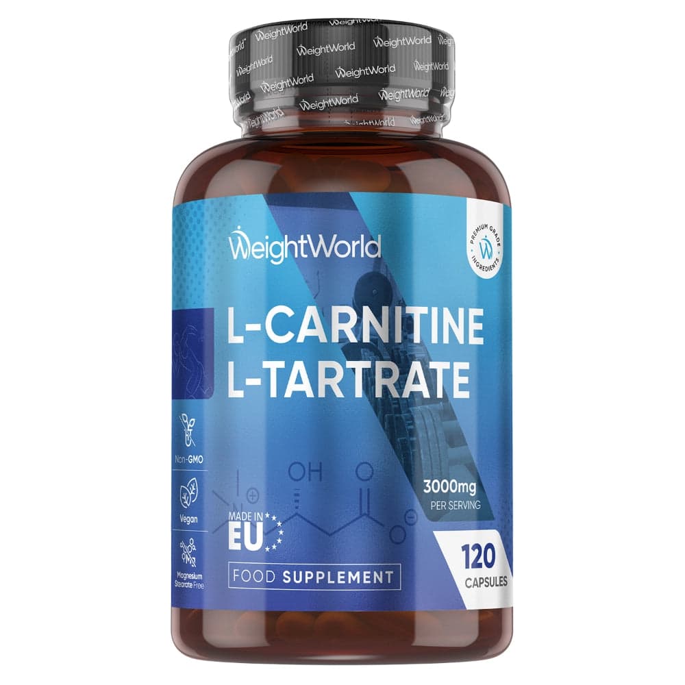 WeightWorld L-Carnitine L-Tartrate Capsules, 3000 мг, 120 капсул