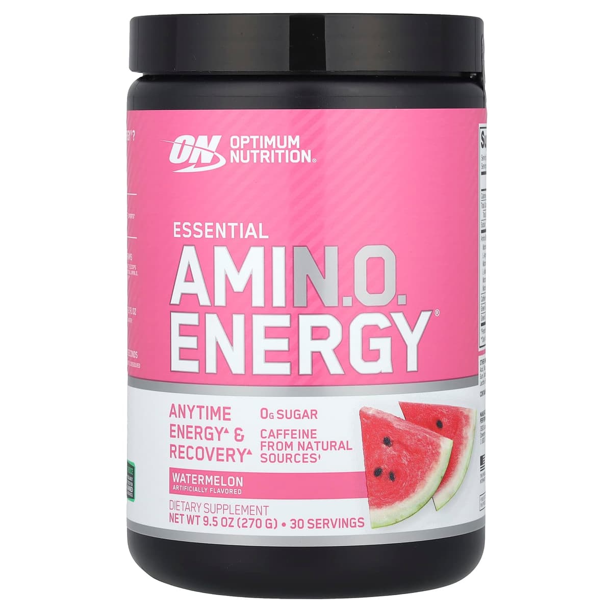 Optimum Nutrition, Essential Amin.O. Energy, вкус арбуза, 270 гр