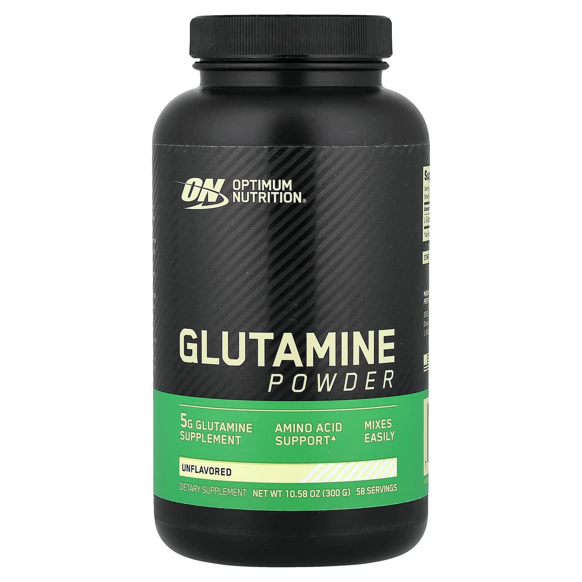 Optimum Nutrition, глутамин в порошке, без вкусовых добавок, 300 гр