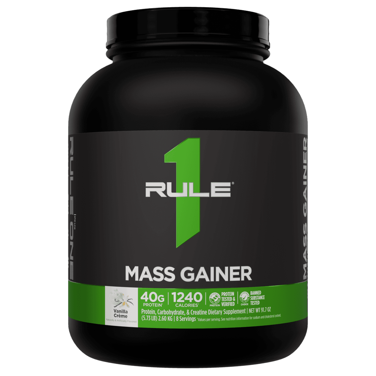 Rule One Mass Gainer, со вкусом ванили, 8 порций - 2,6 кг