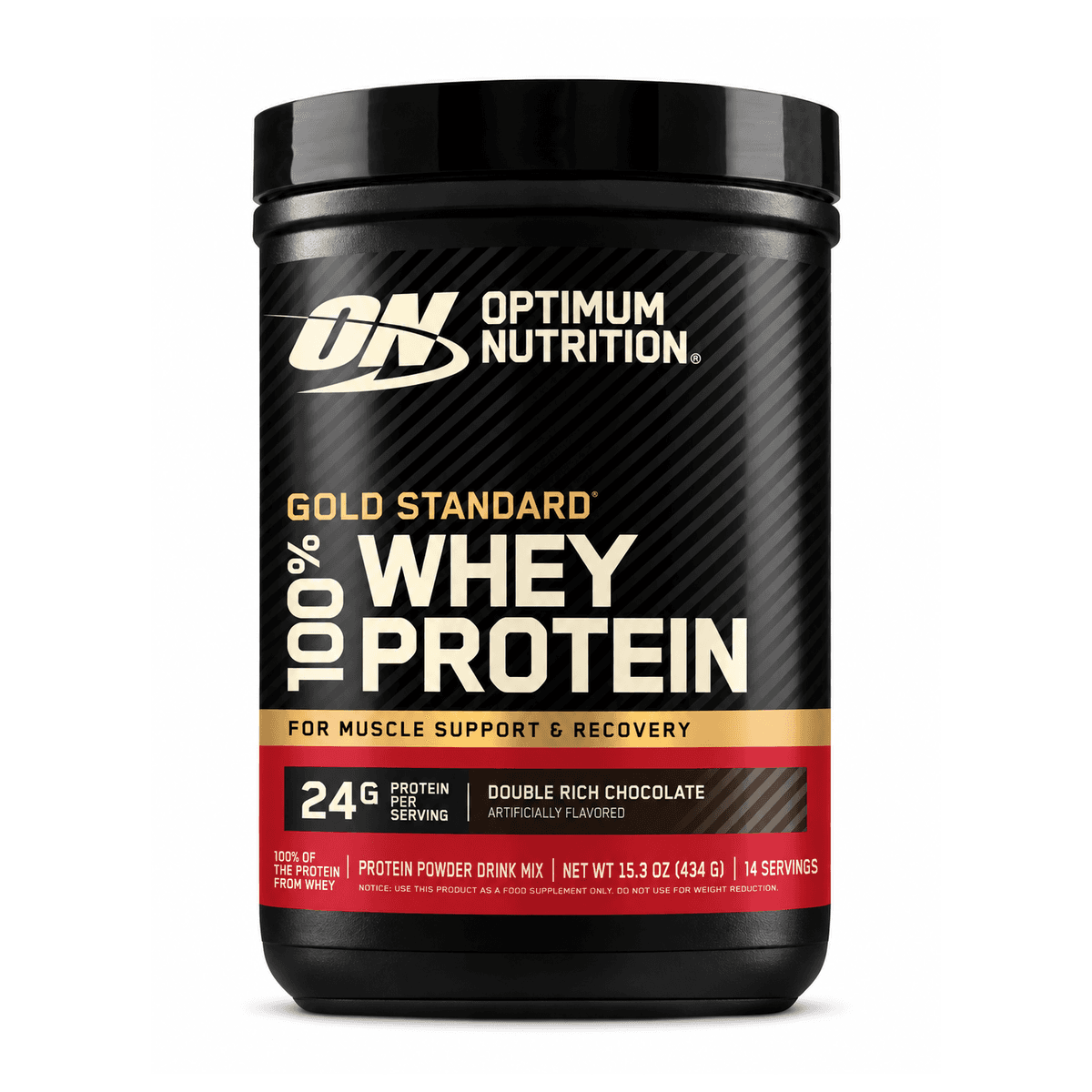 Optimum Nutrition, Gold Standard 100% Whey, со вкусом шоколада, 434 гр