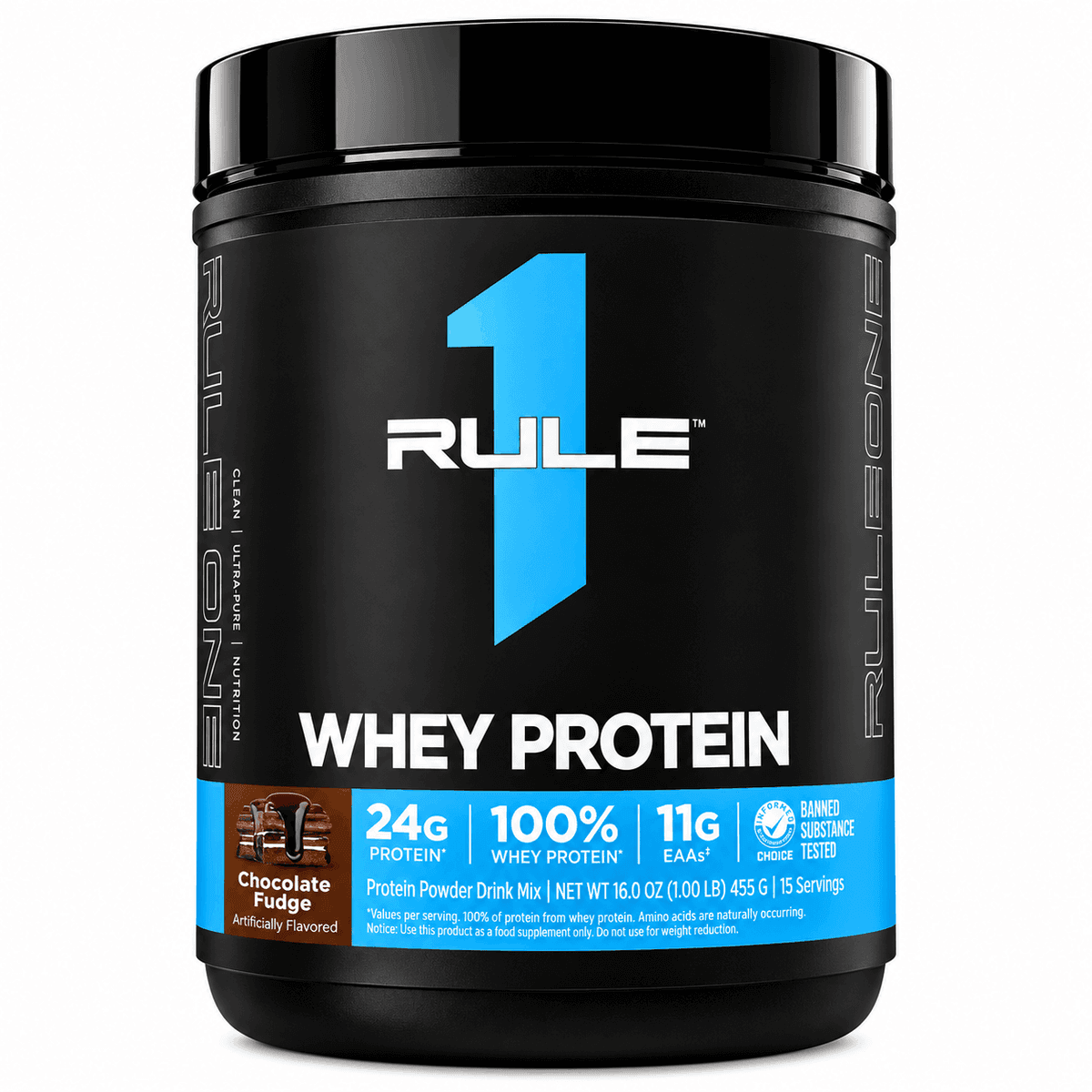 Rule One Whey Protein, со вкусом шоколада, 455 гр