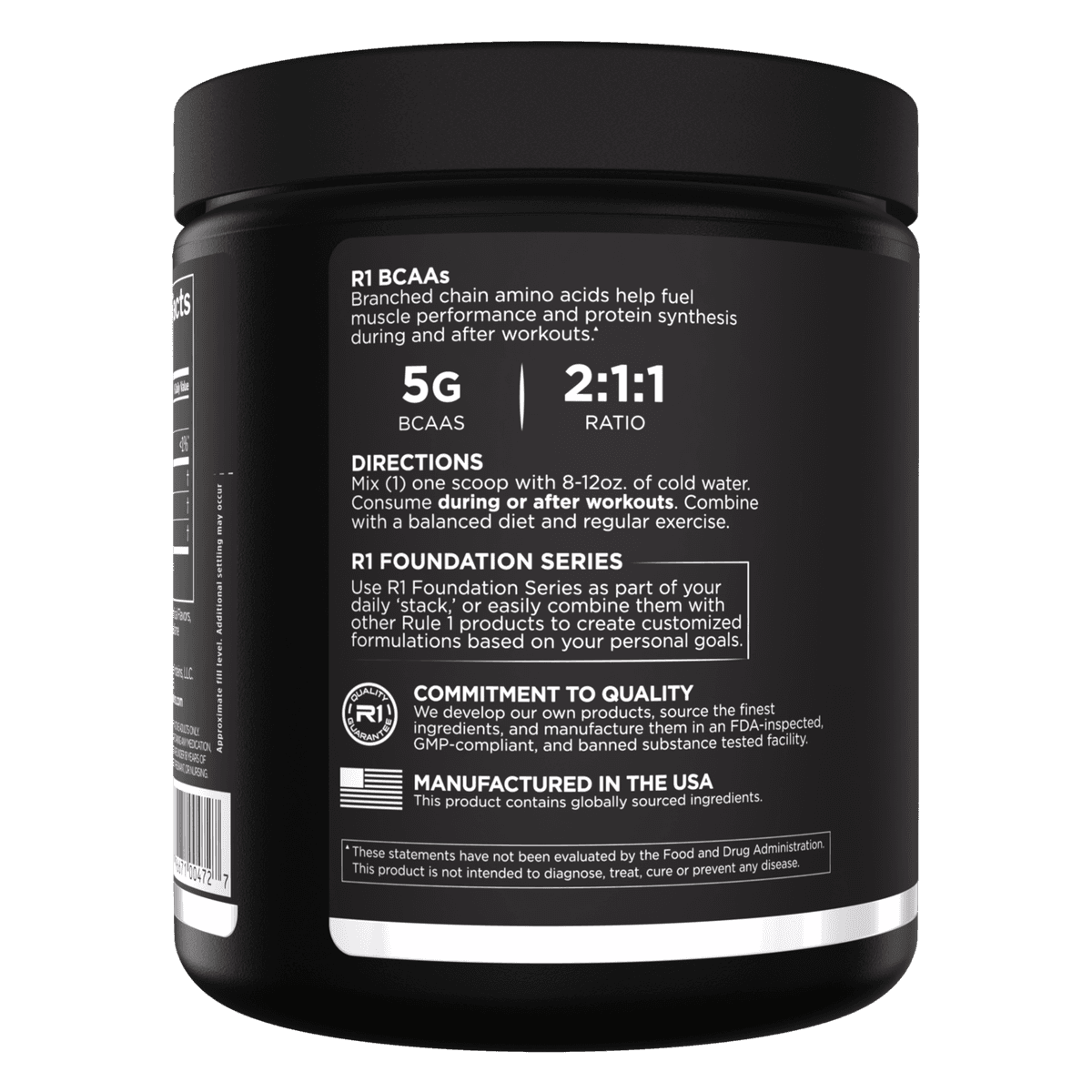 Rule One BCAA Blue Raspberry, 240 гр, 30 порций