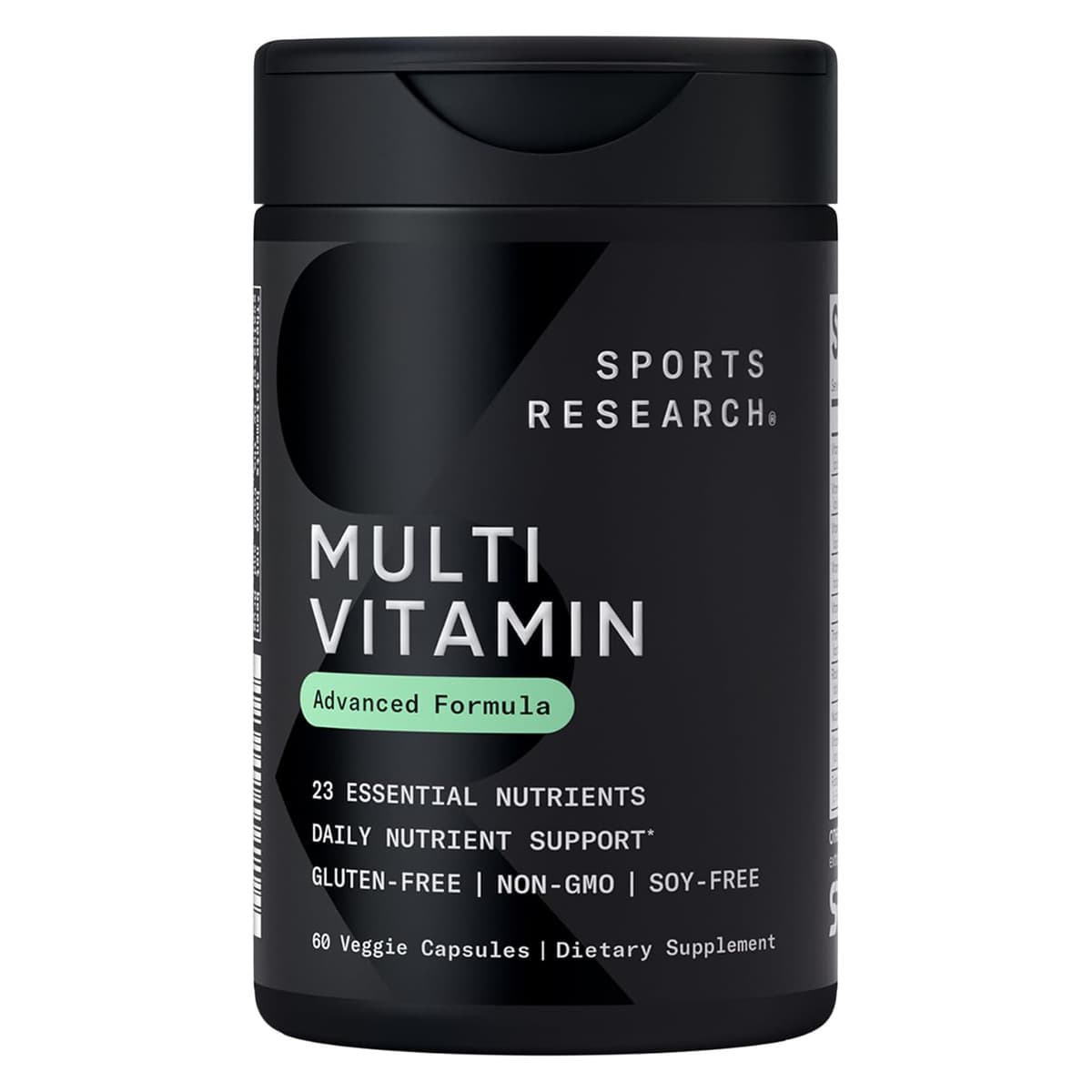 Sports Research, Мультивитамины, усовершенствованная формула, 60 капсул