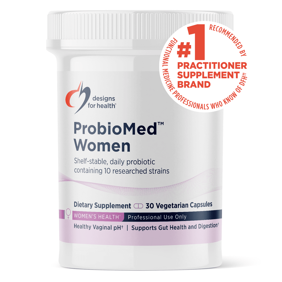 Design for health ProbioMed™ Women, пробиотик для женщин 25 млрд КОЕ, 30 капсул