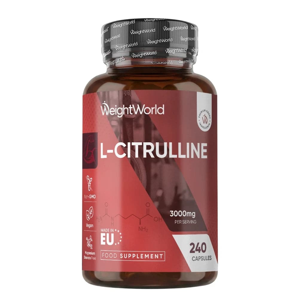 WeightWorld L-Citrulline 3000 мг, 240 капсул
