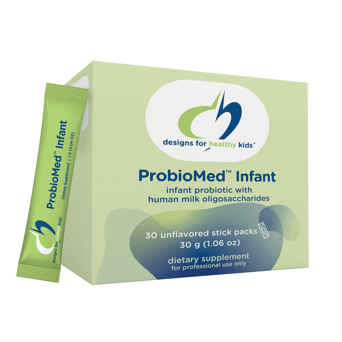 Design for health ProbioMed™ Infant, пробиотик для младенцев 5 млрд КОЕ с олигосахаридами грудного молока, 30 пакетиков