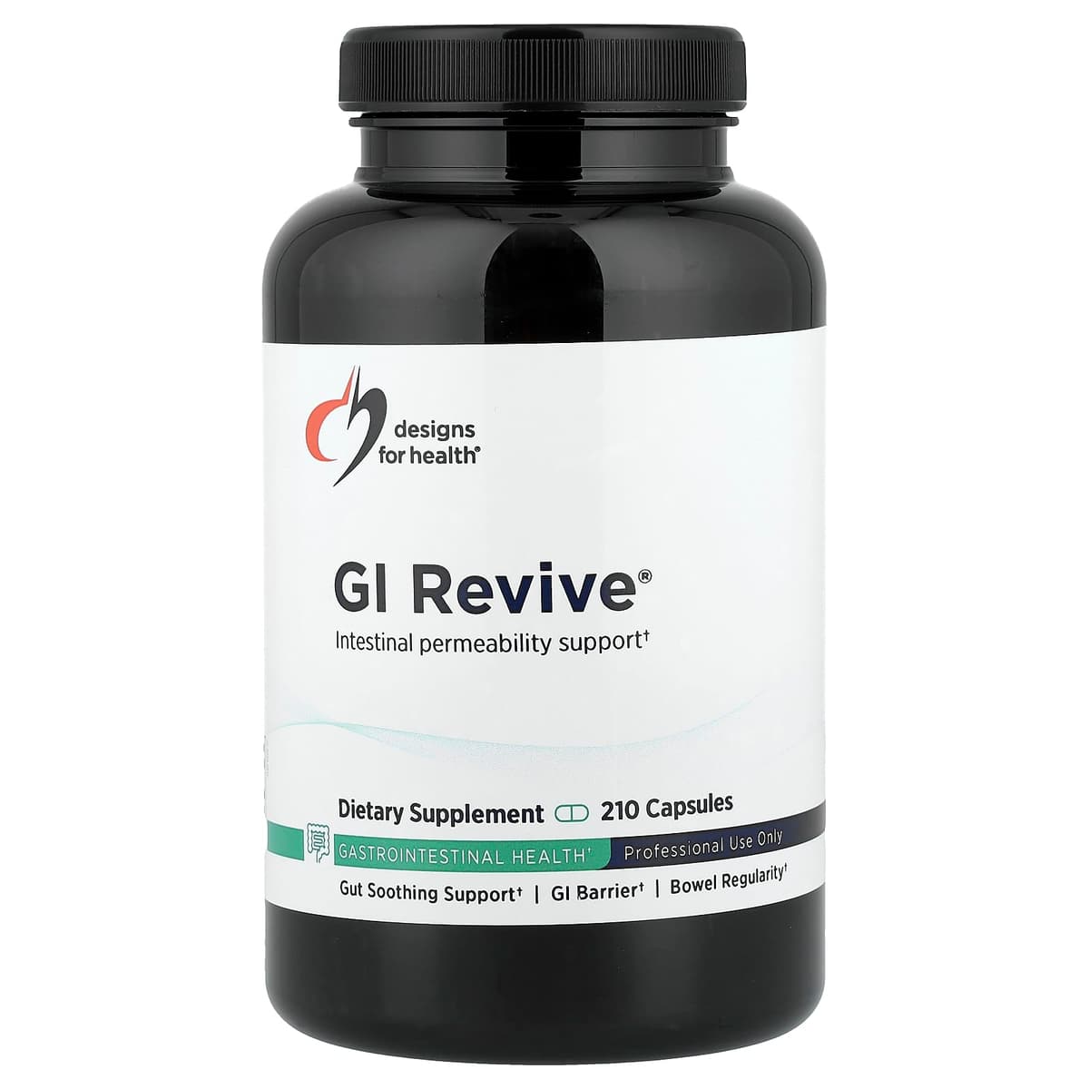 Design for health GI Revive®, комплекс для здоровья кишечника, 210 капсул