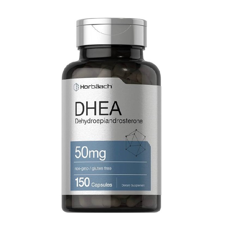 DHEA 50 мг 150 капсул Добавка без ГМО, без глютена