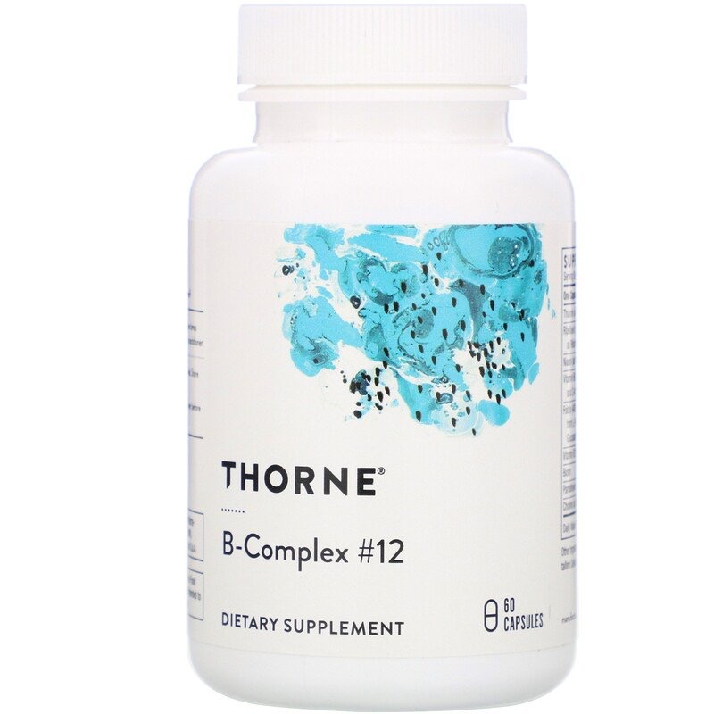 Thorne Research, B-Complex # 12, 60 капсул