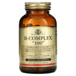 Solgar, комплекс витаминов группы B «100», 100 вегетарианских капсул