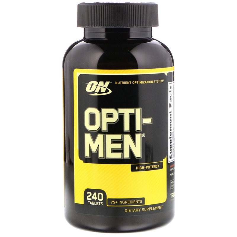 Optimum Nutrition, Opti-Men, 240 таблеток Оптимен