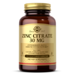 Solgar® Zinc Citrate 30 mg 100 капсул (цинк цитрат)