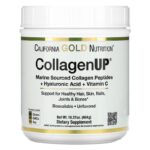 California Gold Nutrition, CollagenUP, морской гидролизованный коллаген, гиалуроновая кислота и витамин C, без вкусовых добавок, 464 г