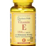 Puritan’s Pride Витамин E-180 мг (400 МЕ) 100 шт