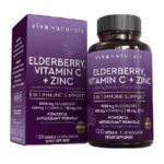 Viva Naturals Elderberry 5 в 1 Формула иммунитета Мультивитаминные капсулы - 120шт