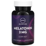 MRM, мелатонин, 3 мг, 60 веганских капсул