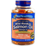 Рыбий Жир Pure Alaska Omega-3, 210 капсул, 1000 мг