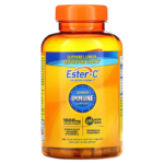 Nature's Bounty, Ester-C, максимальная сила, 1000 мг, 120 вегетарианских таблеток, покрытых оболочкой
