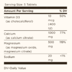 Solgar — цитрат кальция с витамином D3, 60 таблеток