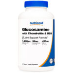 Nutricost Glucosamine 1800mg with Chondroitin & MSM, 240 Tablets, 120 Servings - Joint Support Formula - Non-GMO, Gluten Free