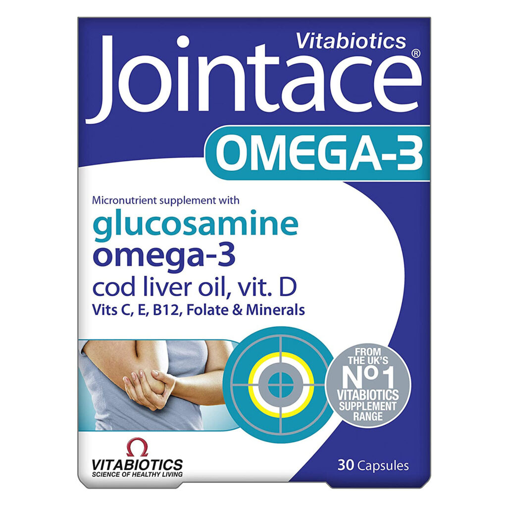 Vitabiotics Jointace Омега 3 и глюкозамин, 30 капсул