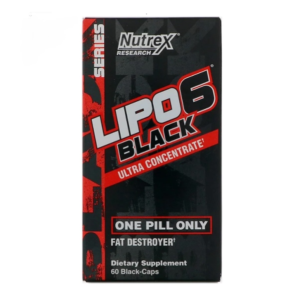 Lipo-6 Black Ultra Concentrate - Спортивные добавки 60 капсул