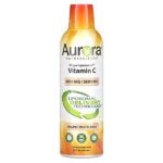 Aurora Nutrascience, Mega-Liposomal Vitamin C, органический фруктовый вкус, 3000 мг, 480 мл