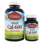 Carlson Cal-600, 600 мг кальция, поддержка костей, здоровые зубы и оптимальное самочувствие, 100+30 мягких таблеток