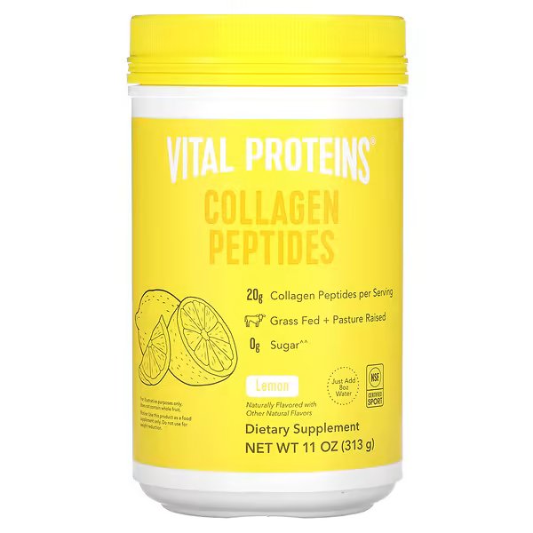 Vital Proteins, Коллагеновые пептиды, лимон, 313 г