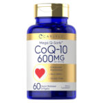 Carlyle - CoQ10 600 мг, 60 мягких таблеток, Mega Q-Sorb Коэнзим Q-10, с экстрактом черного перца