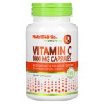 NutriBiotic, Immunity, витамин C, 1000 мг, 100 капсул без глютена