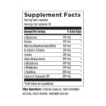 Designs for Health Amino-D-Tox - аминокислотная детоксикация + поддержка очищения печени - добавка с глицином, глюкаратом кальция D, NAC - 180 капсул