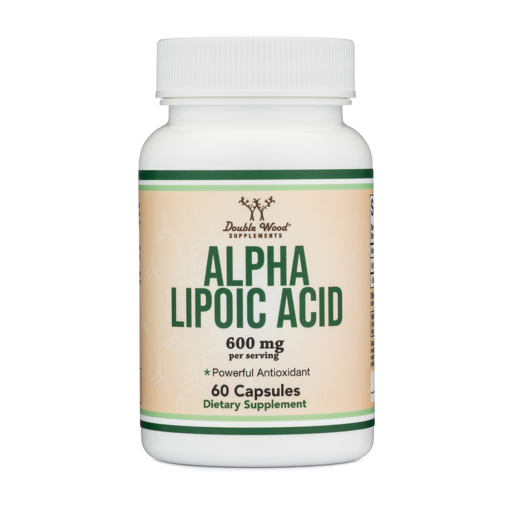 Double Wood - Alpha Lipoic Acid 600 мг, 60 капсул