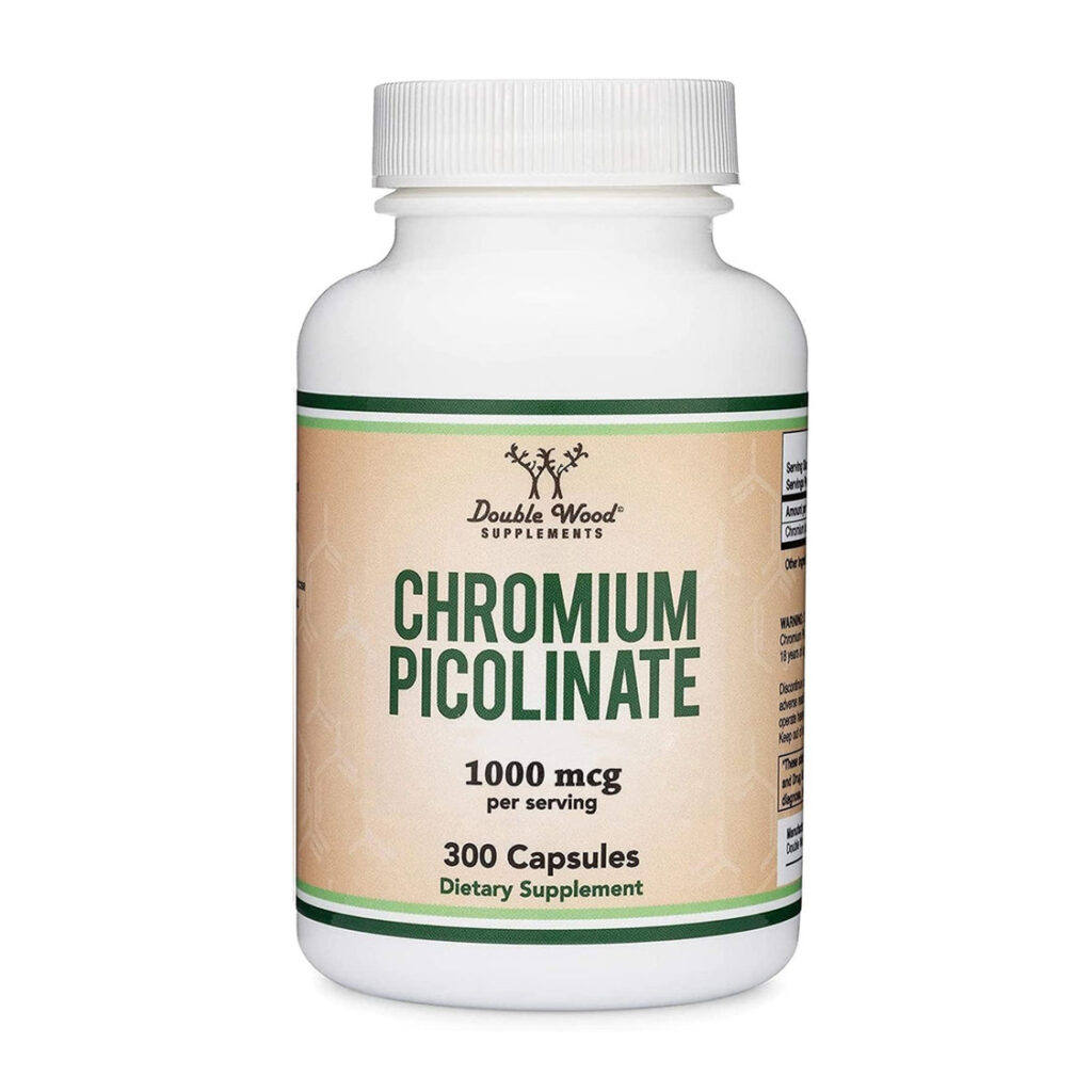 Double Wood Chromium Picolinate, Пиколината хрома - 1000 мг, 300 капсул